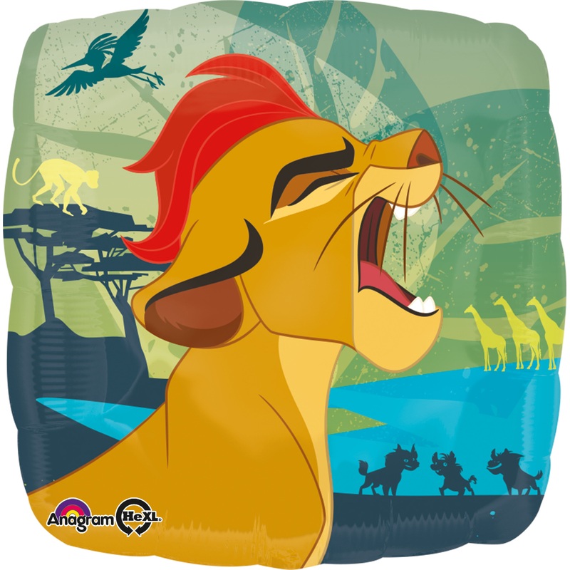 Foil balloon Kions Brave lion guard angular