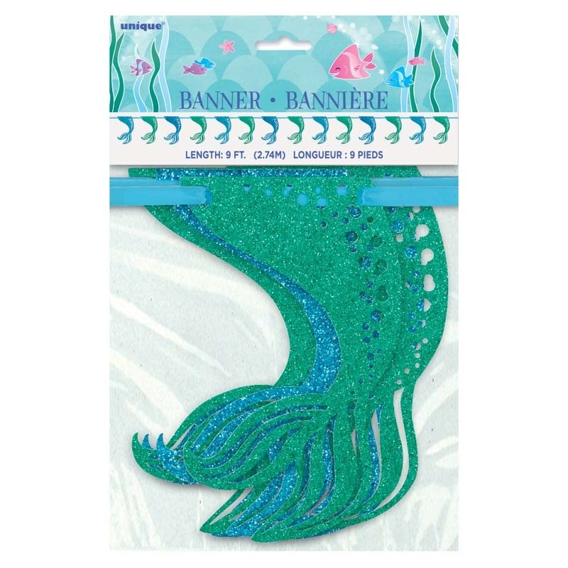 Magical mermaid Sirena garland 274cm