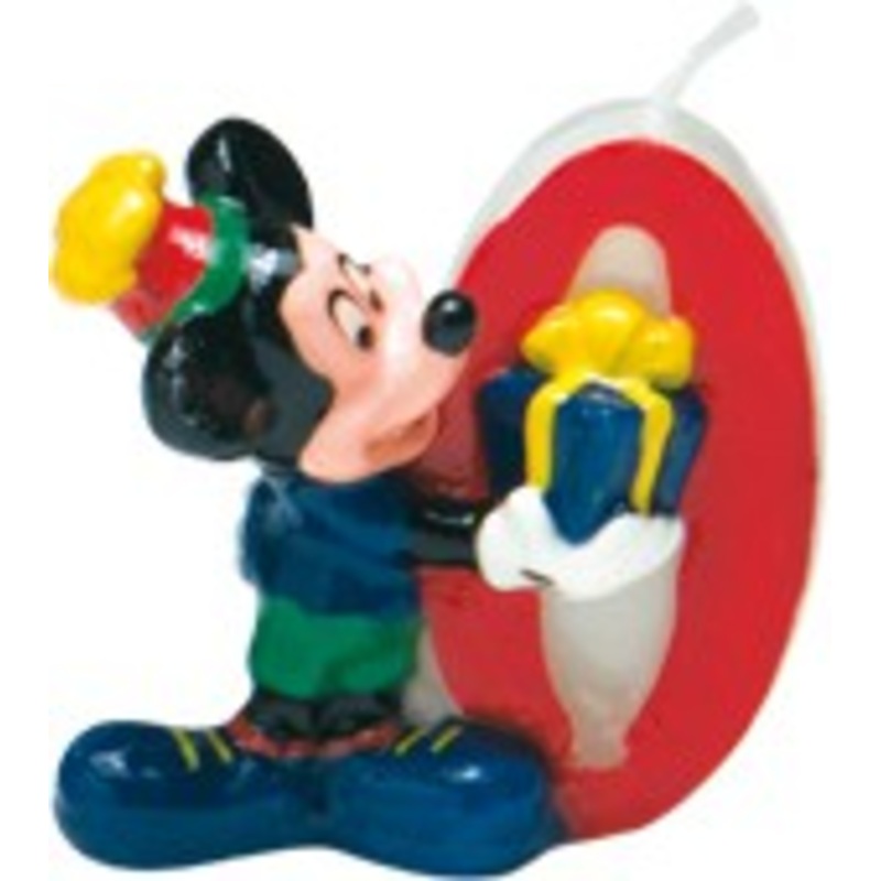Mickey Mouse dreamland birthday candle 0