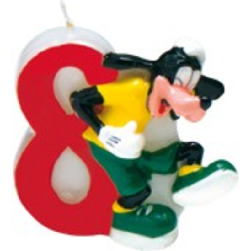 Mickey Mouse Dreamland Birthday Candle 8