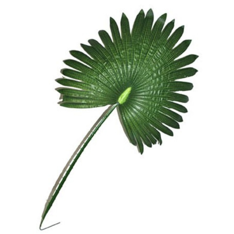Palm frond deco green 80cm