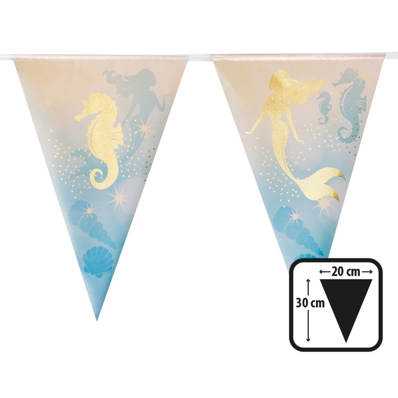 Pennant chain - Golden Mermaid 4m