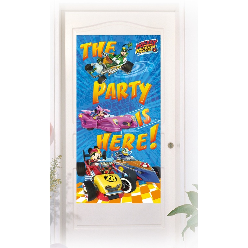 Racing driver Mickey door poster 76cm x 1.52m