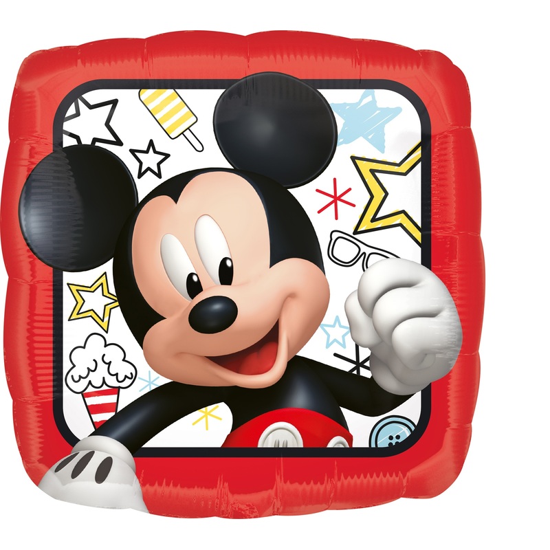 Square foil ball in Mickey summer feeling 43cm