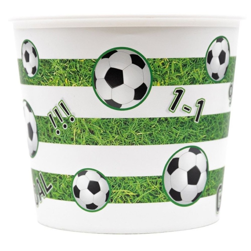 1 Football Party Popcorn Bowl 2.2l
