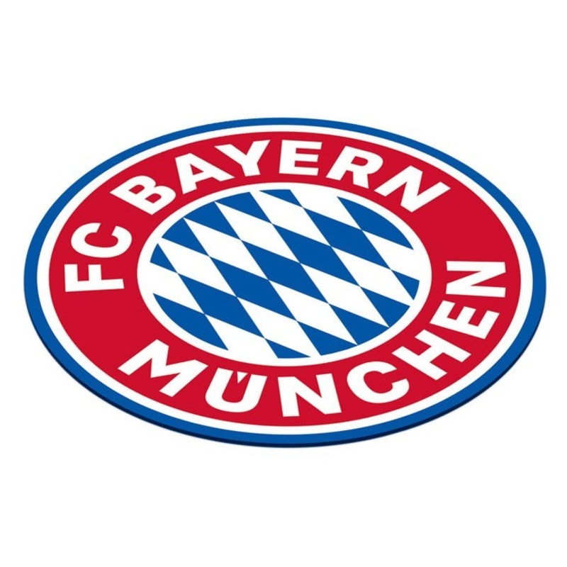 12 FC Bayern Munich beer mats 11cm