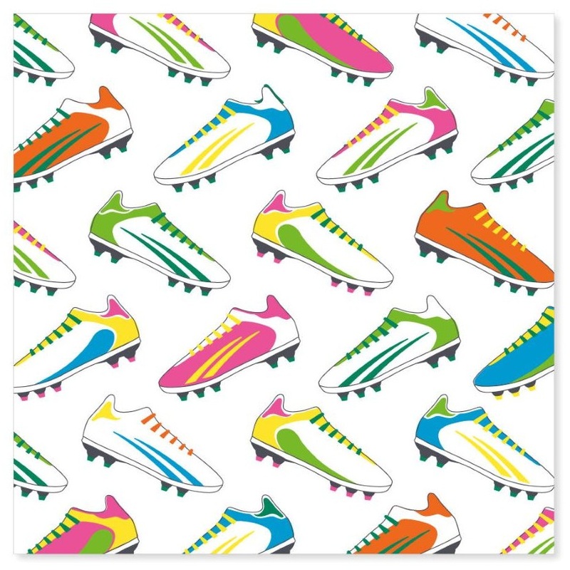 20 Football Champion Eco napkins 33cm