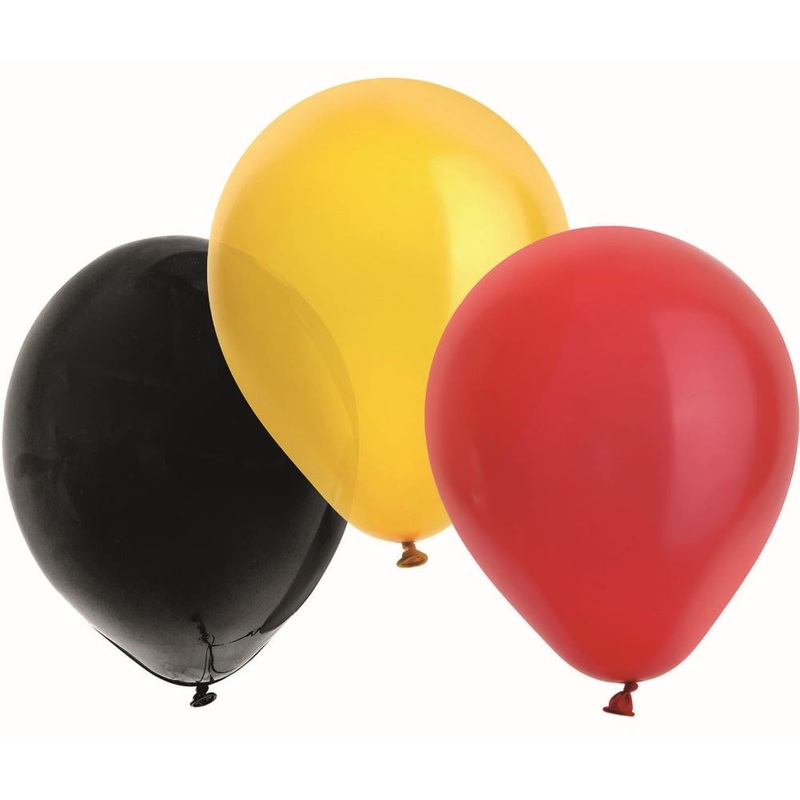 50 football national team latex balloons 23cm