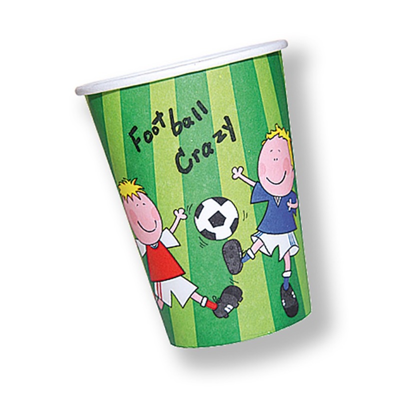 6 cups Football Crazy