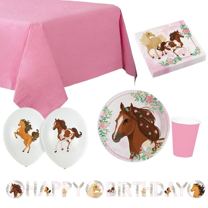 6-piece children's birthday party package - Fleur