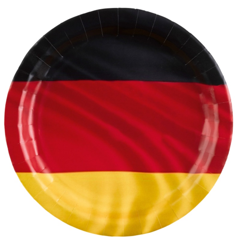 8 paper plates Germany 23cm