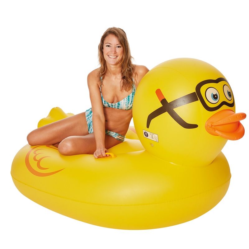 Diving duck bathing island 1.83 x 1.16m
