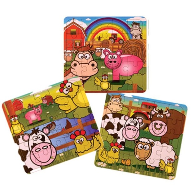 Farm puzzle giveaway 13 x 12cm