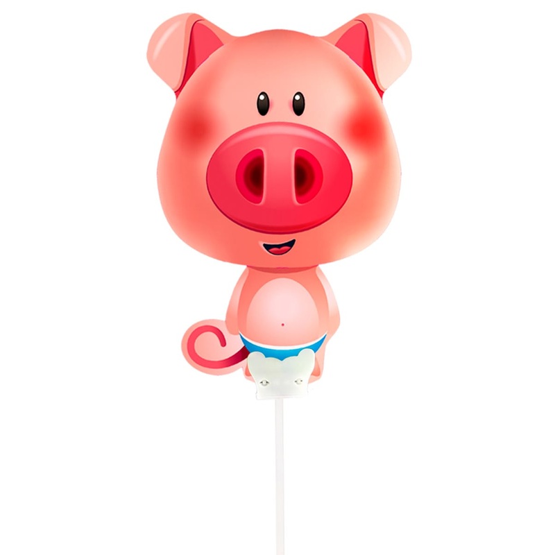 Little pig stick balloon