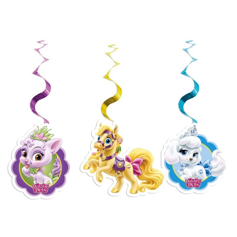 3 Princess Dreaming Palace Pets garlands 60cm