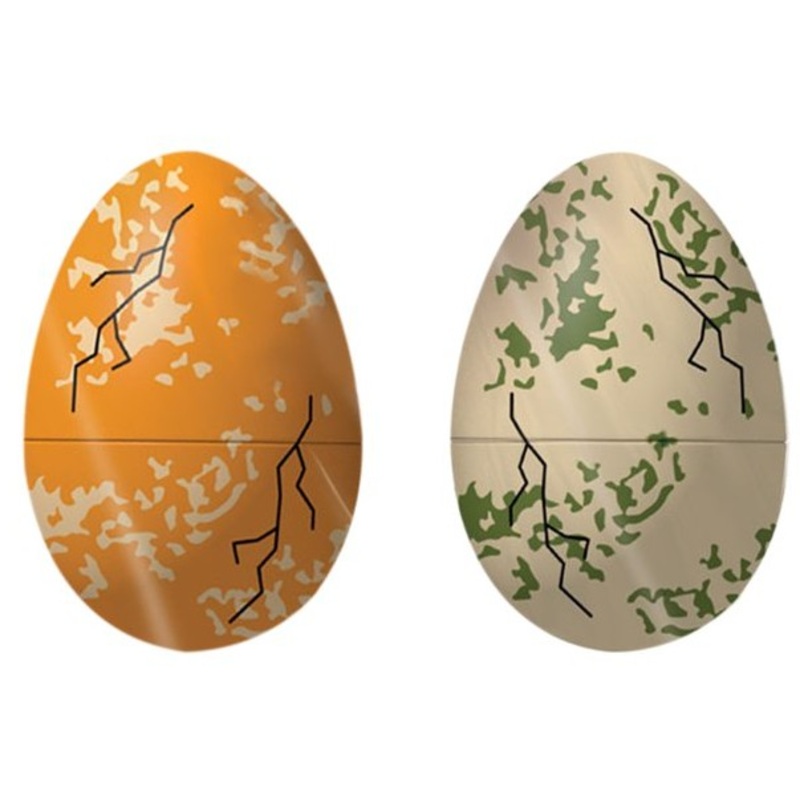 6 fillable dinosaur eggs