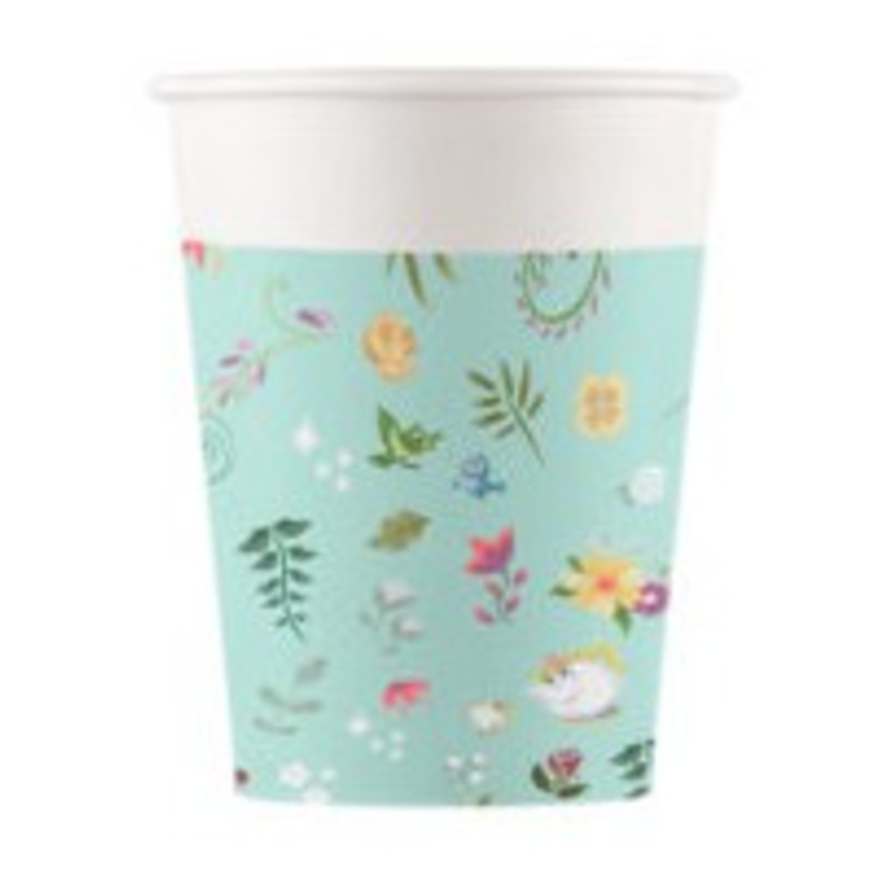 8 Charming Princess cups 266ml