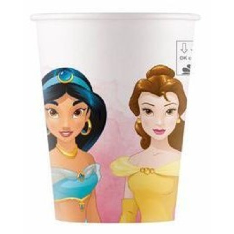 8 Princess Fabulous cups 200ml compostable