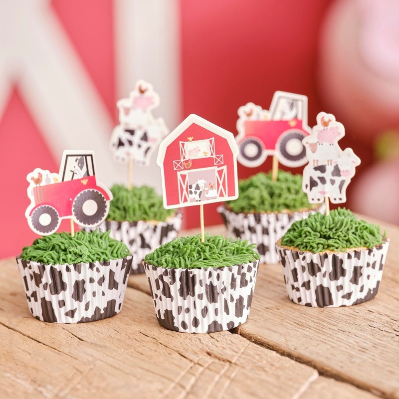 Animal Farm Muffin Decoration XX-piece