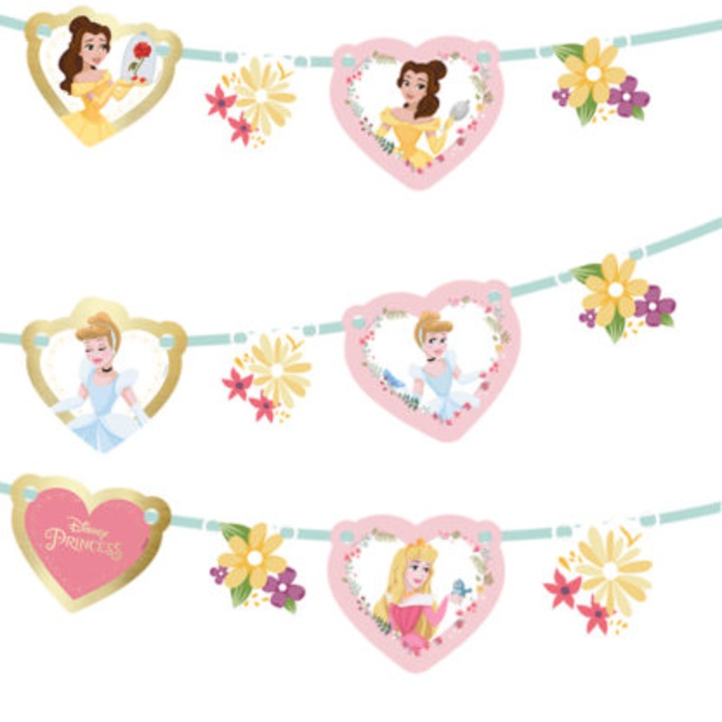 Charming Princess garland 2m