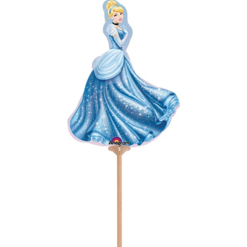 Cinderella stick balloon