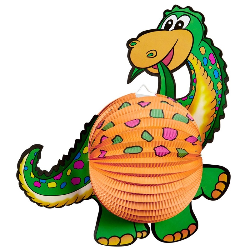 Colorful dinosaur lantern 41cm
