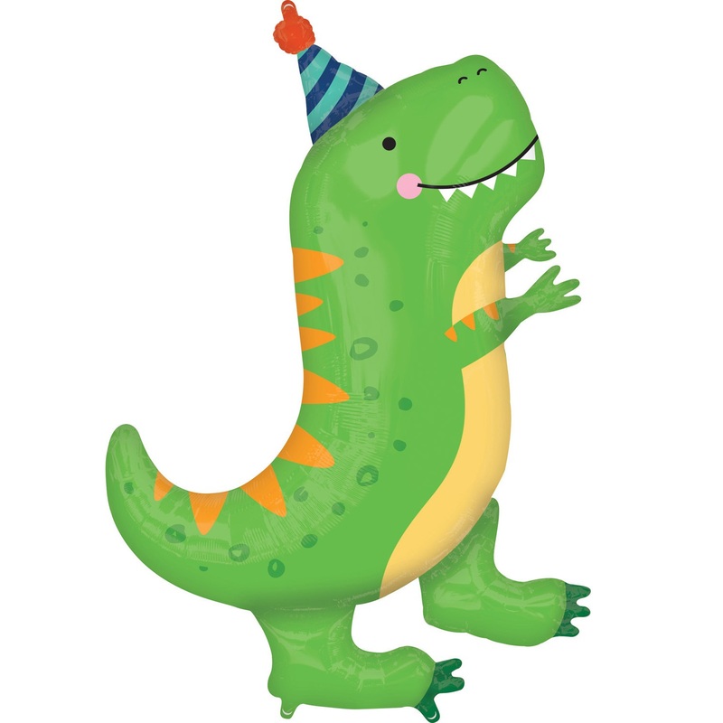 Dino Mania T-Rex balloon 66 x 86cm