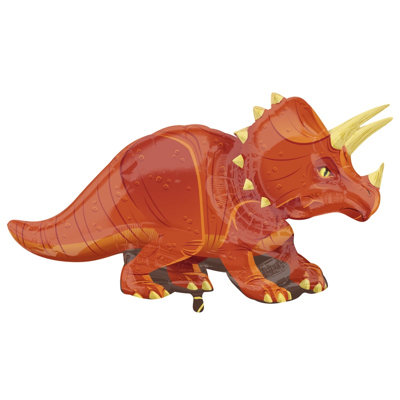 Foil balloon Triceratops dinosaur