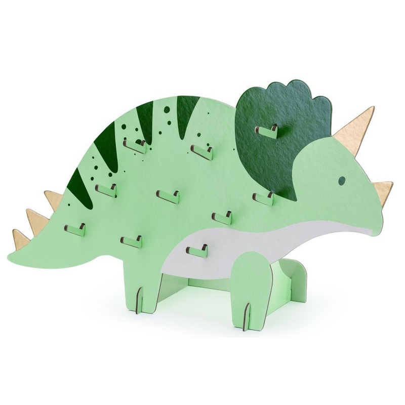 Jurassic Party Triceratops Donut Stand 38x23 cm