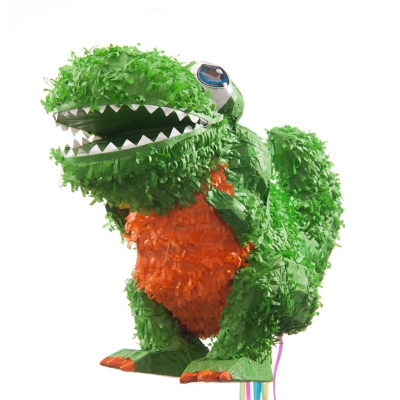 Small T-Rex train pinata 37x38x21cm
