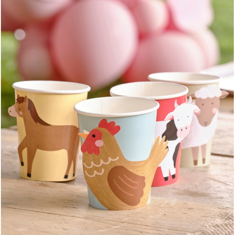 XX Animal Farm paper cup XXml