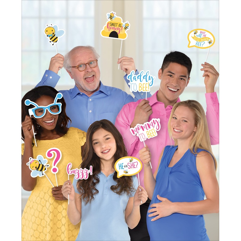 13 baby bees photo props