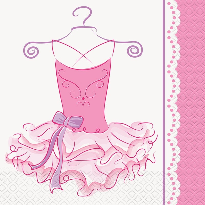 16 Prima Ballerina Leonie napkins 33cm