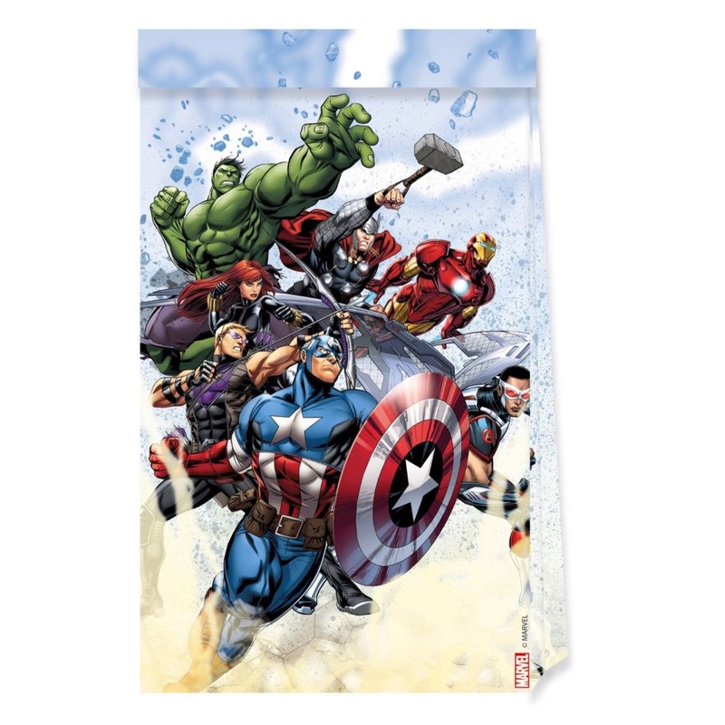 4 Avengers Heroes gift bags