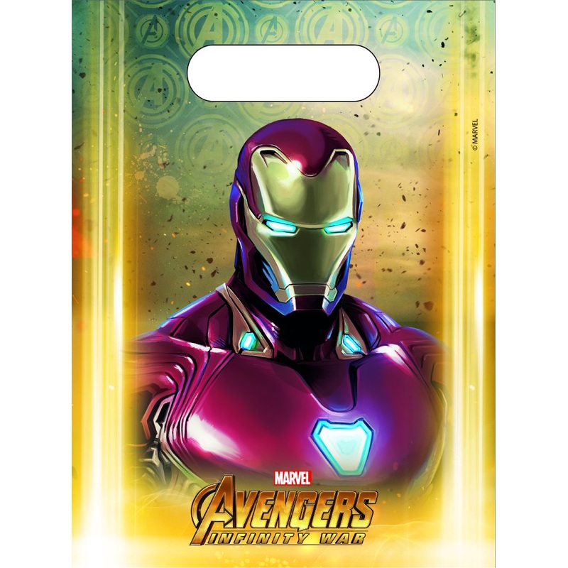 6 Avengers War gift bags