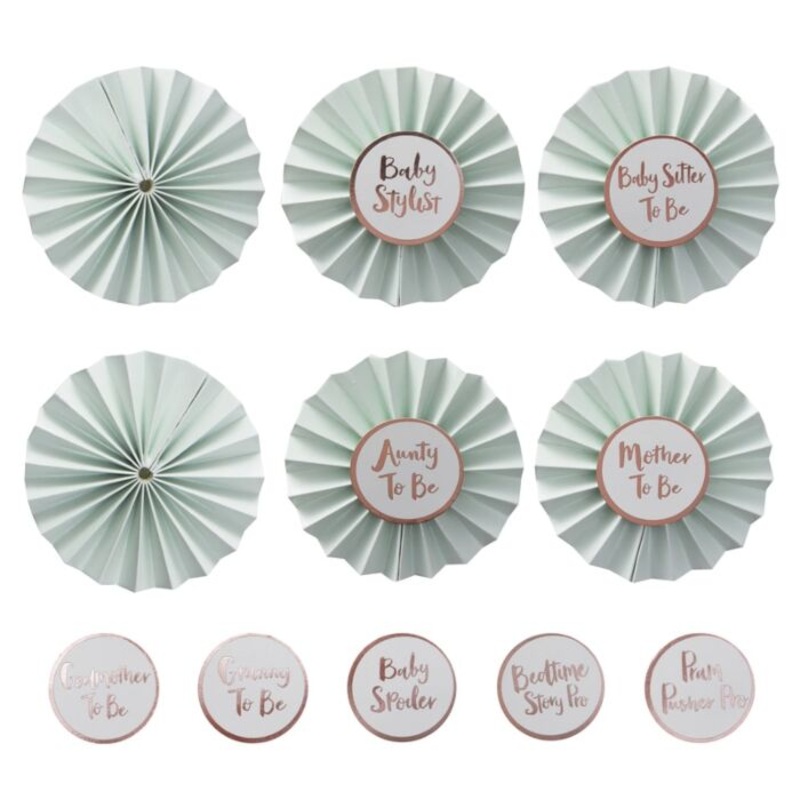 6 DIY hello world buttons 8cm