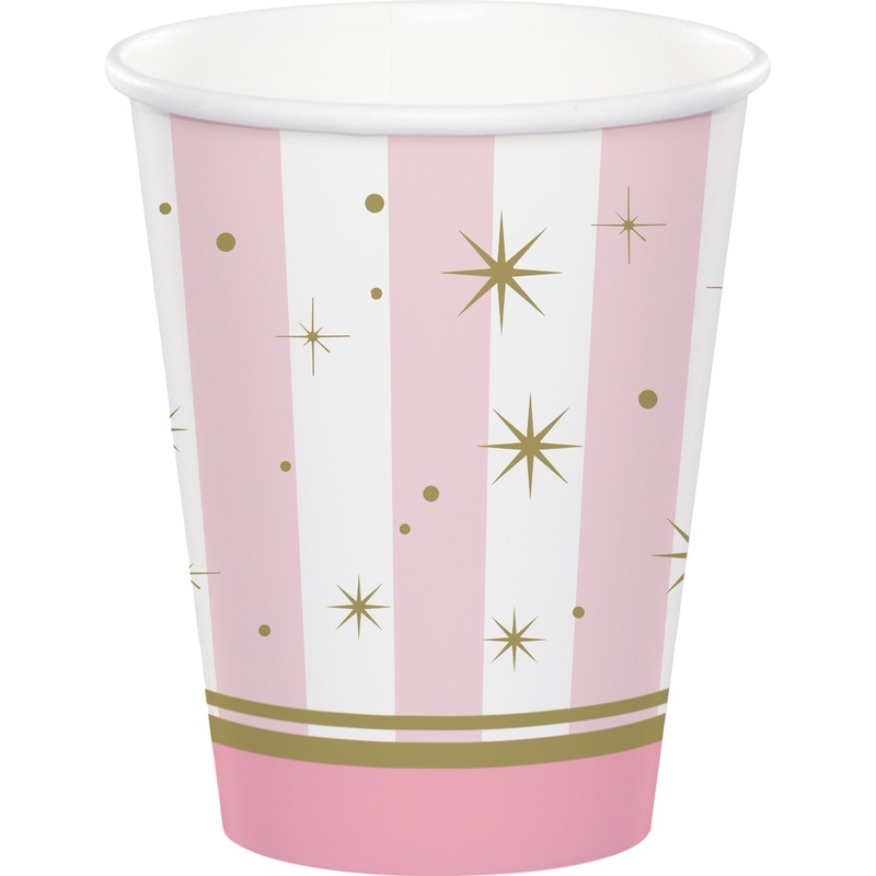 8 Royal Ballerina paper cups 256ml