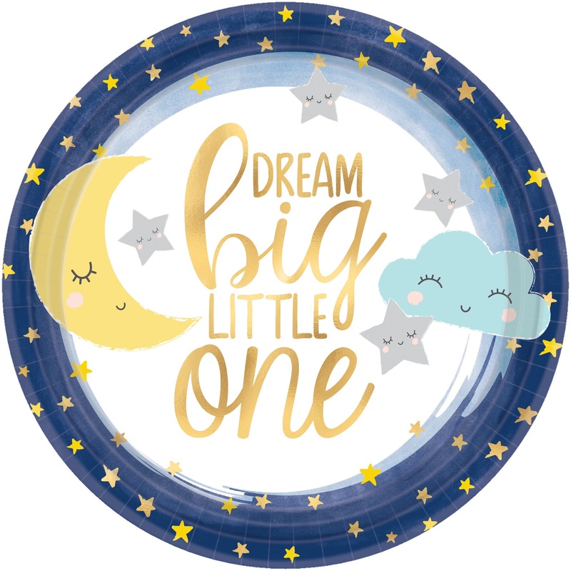 8 Twinkle Little Star plates 18cm