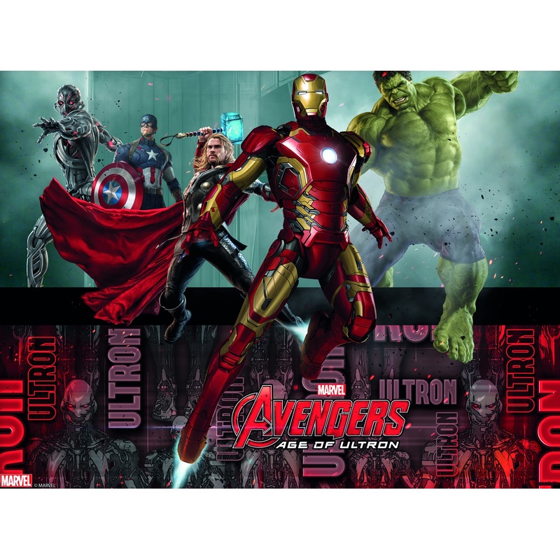Avengers Fighter tablecloth 1.8 x 1.2m