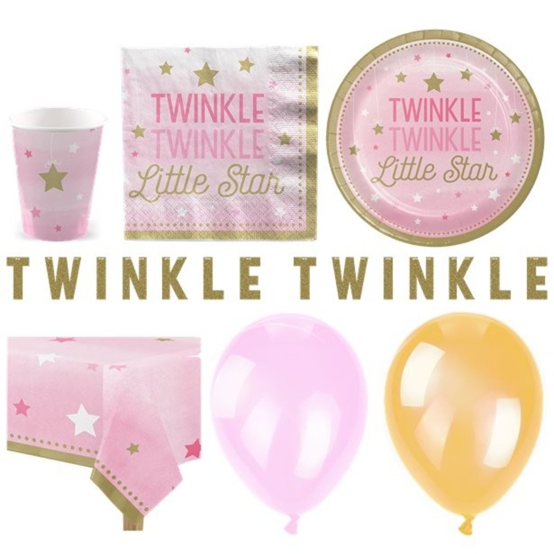 Deluxe Twinkle Baby Girl Party Package