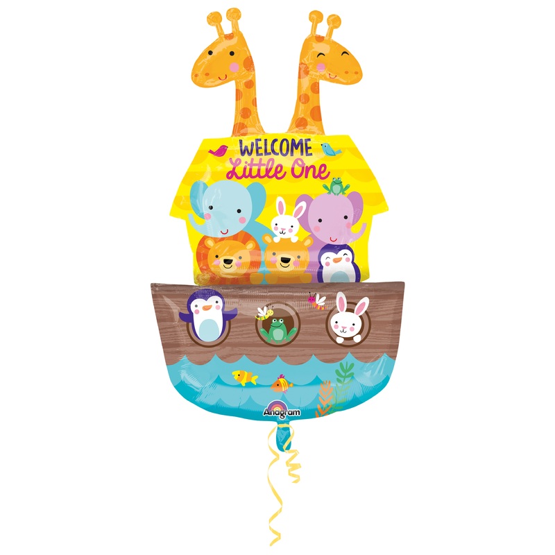 Foil balloon animal Ark Welcome Little One