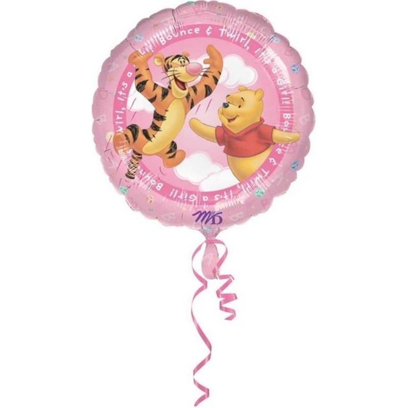 Foil balloon Pooh Its a Girl