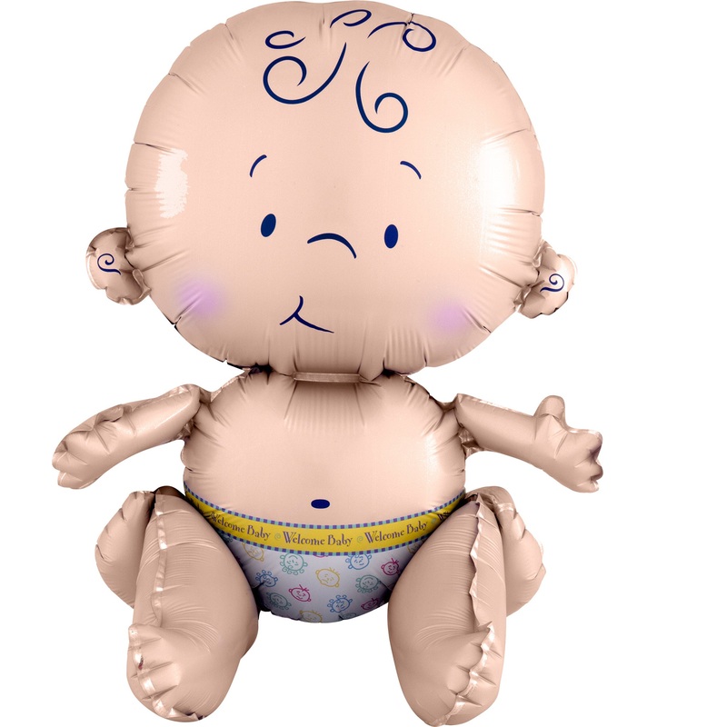 Foil balloon Sweet baby sitting XL