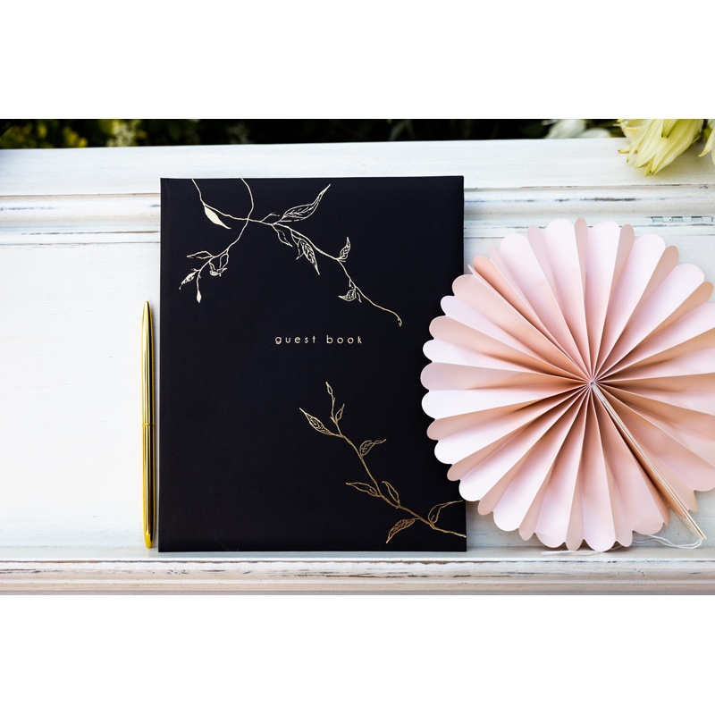 Guest book Harmony black