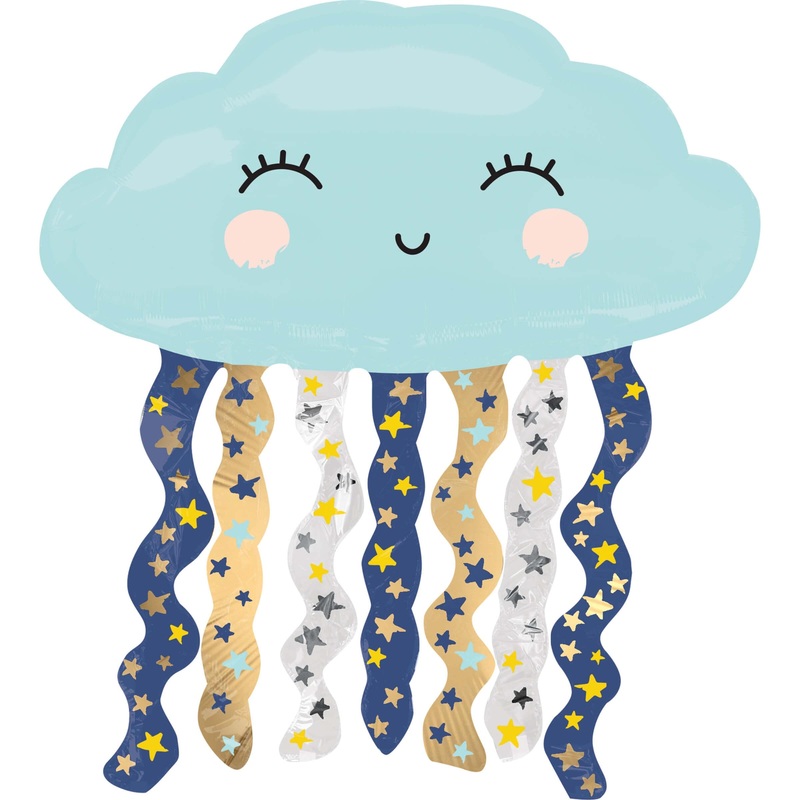 Twinkle Little Star Clouds Balloon
