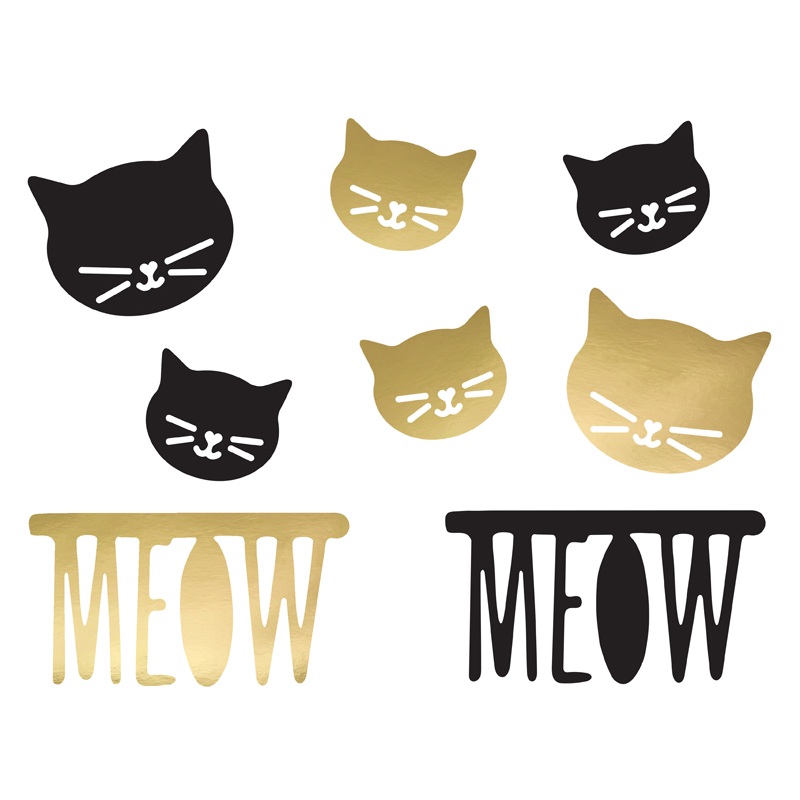 Cat Kiki sprinkle decoration 8 pieces