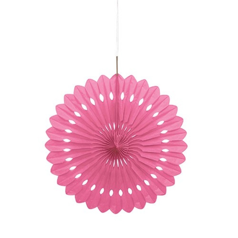 Classic pink fan flower 40cm