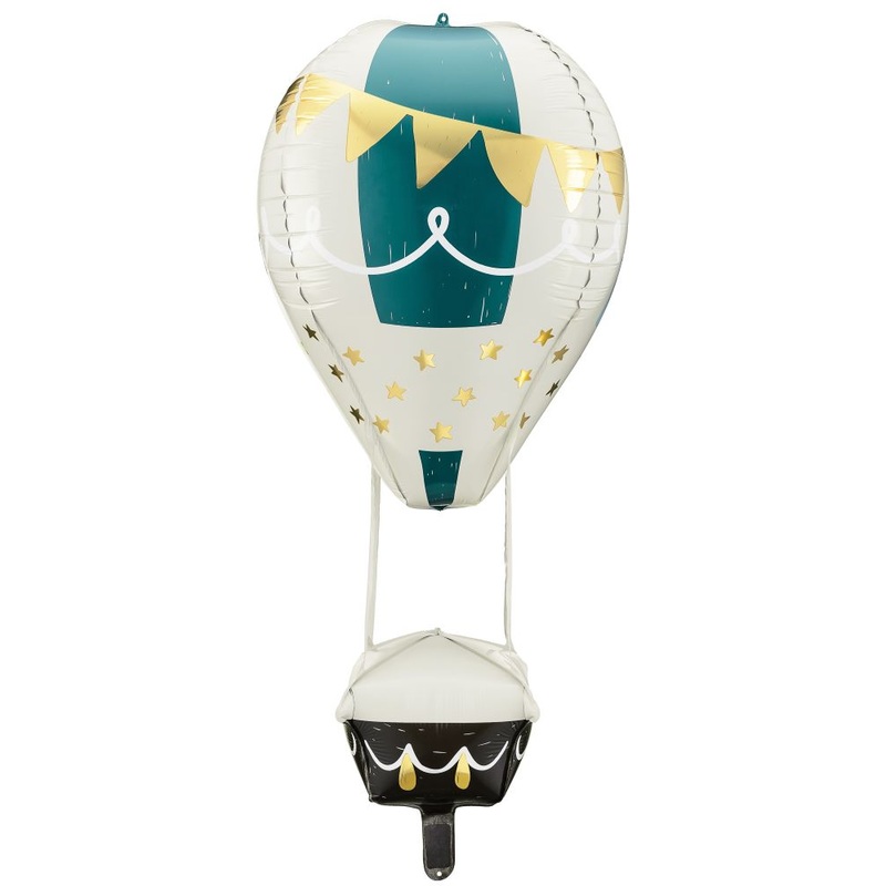 Foil balloon hot air balloon 1.1m