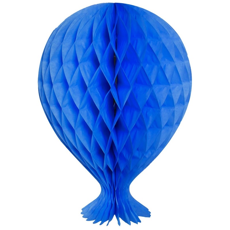 Honeycomb ball blue balloon 37cm