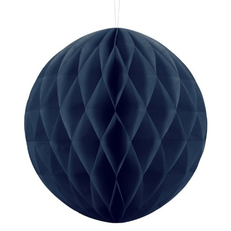 Honeycomb ball Lumina dark blue 30cm